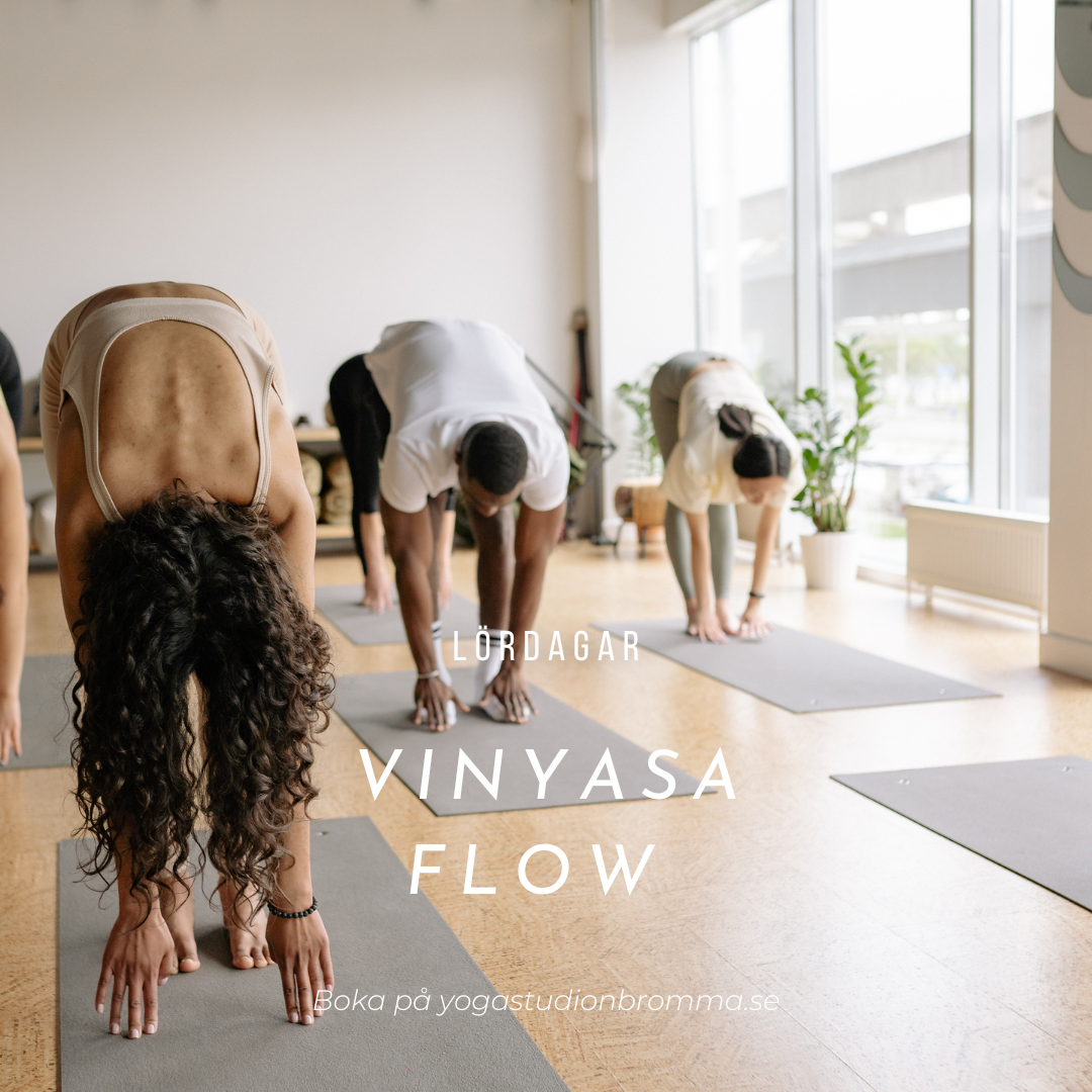 Vinyasa Flow - Lördagar, Morgonklass